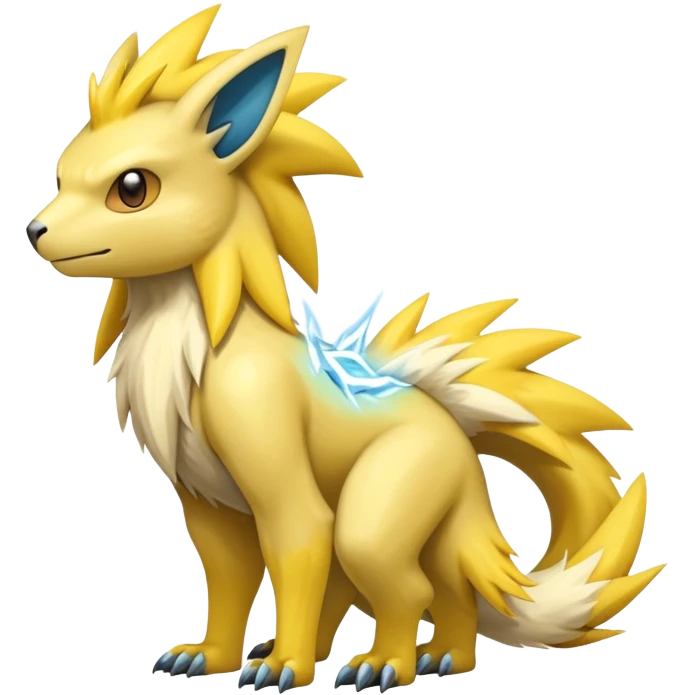 Manectric-Electrike-Fakémon-hybrid-creature (full body)  emoji