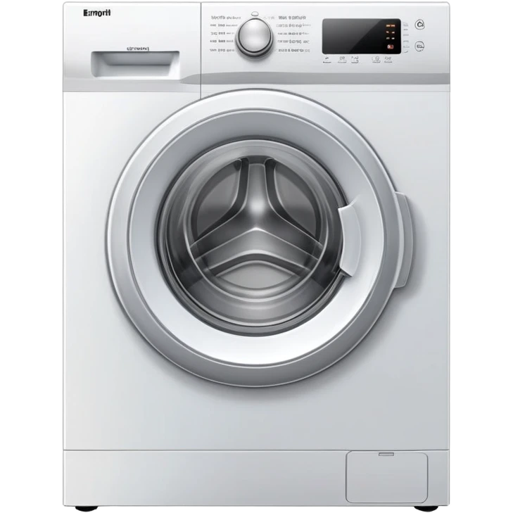 front-loading washing machine with round door emoji