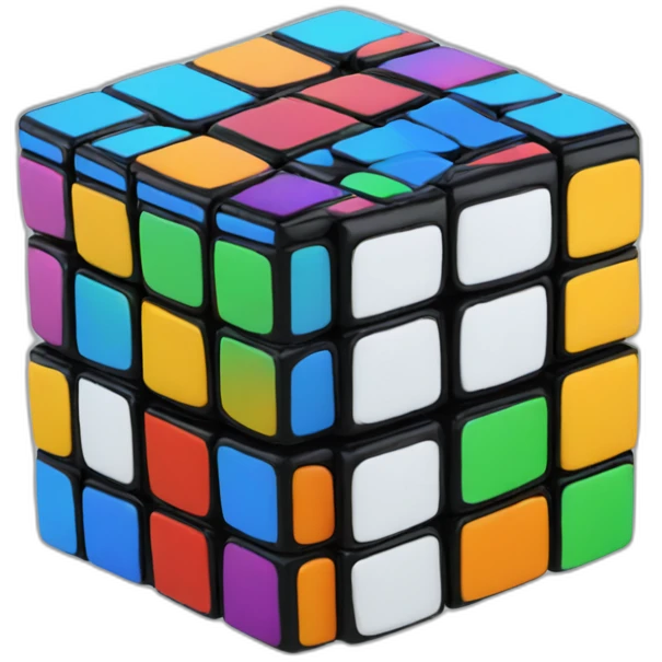 Rubik's cube emoji