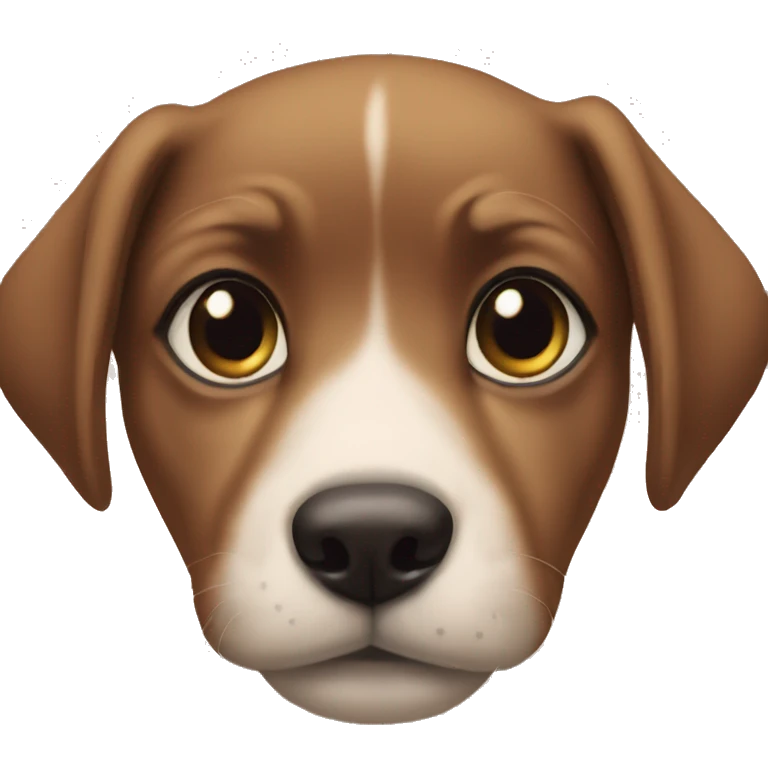 Puppy eyes emoji