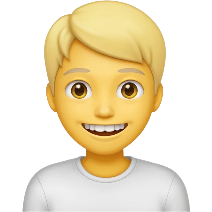gap tooth stupid smile yellow no gender emoji emoji