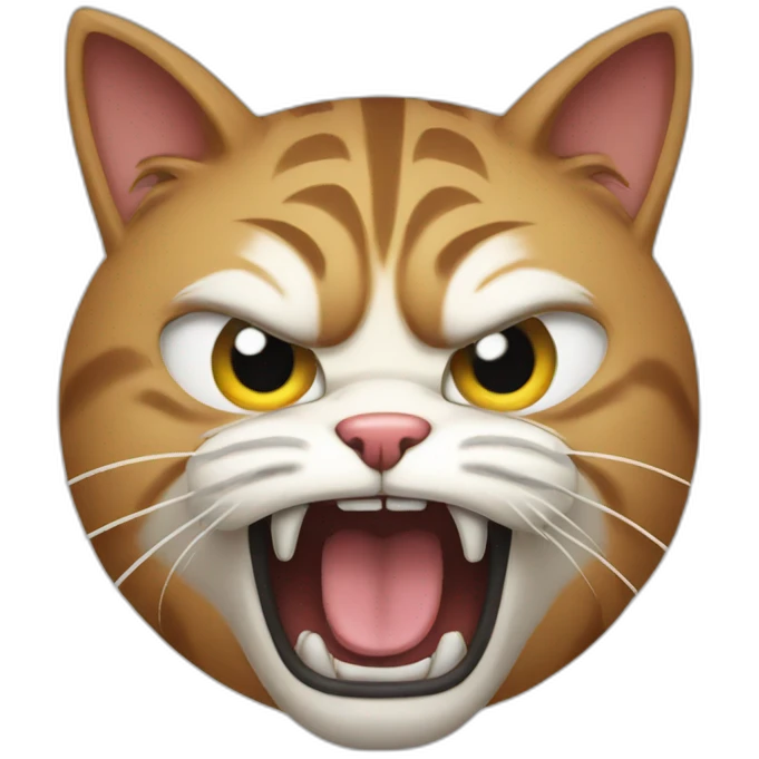 angry cat  emoji