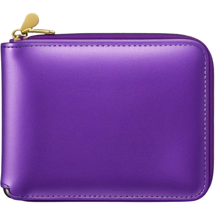 glitter purple wallet emoji