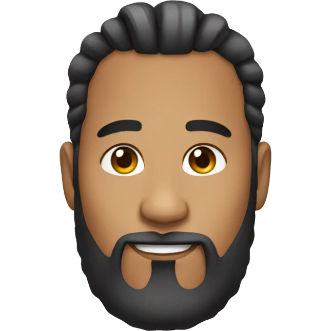 Man bun emoji
