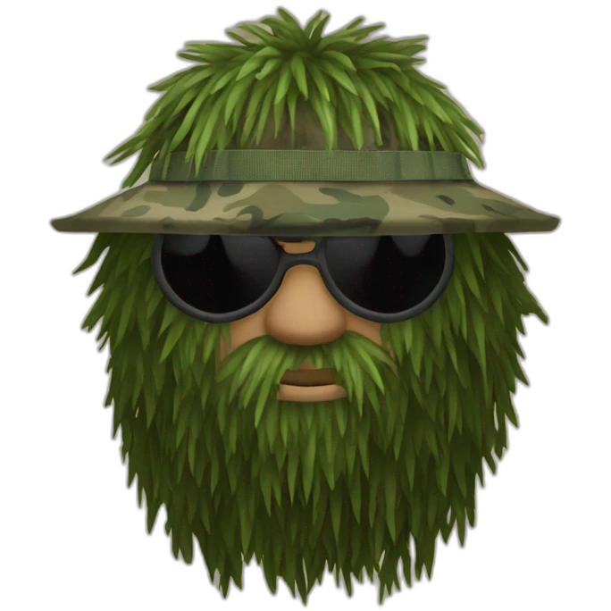 Ghillie sniper emoji