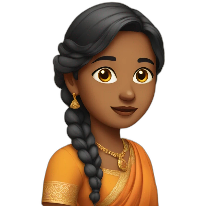 india girl emoji