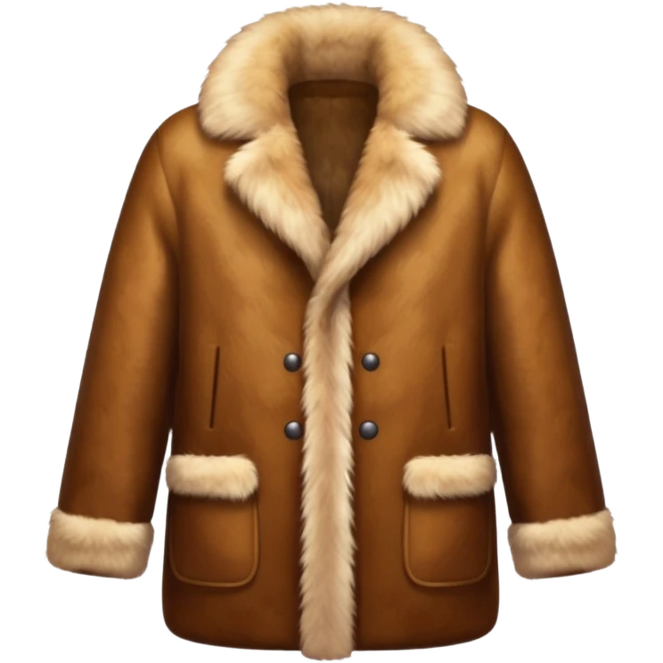 Fur coat emoji