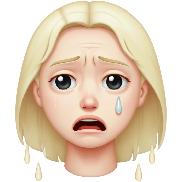 Poo crying  emoji