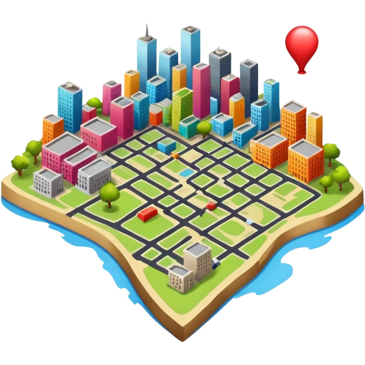 Карту граффити emoji