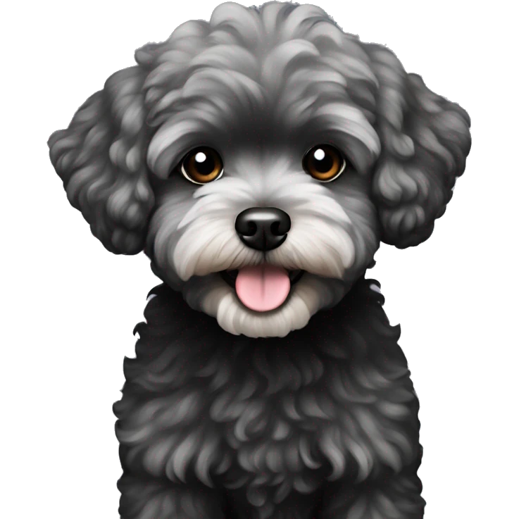 black maltipoo emoji