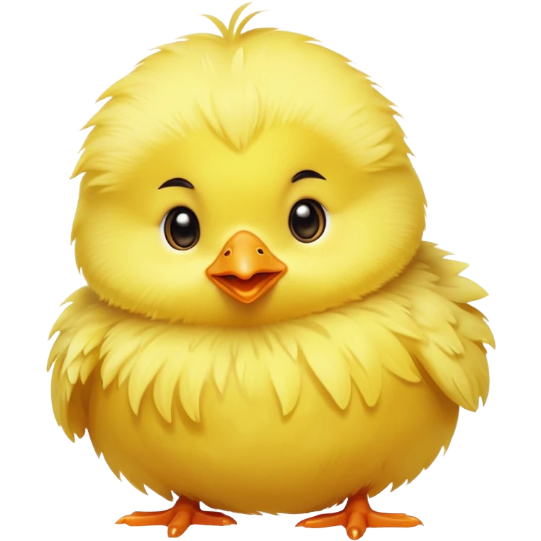 Little cute chick emoji