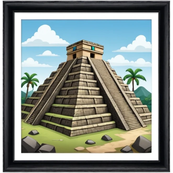 mayan ruins mexico emoji