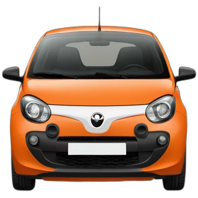Twingo 3 orange emoji