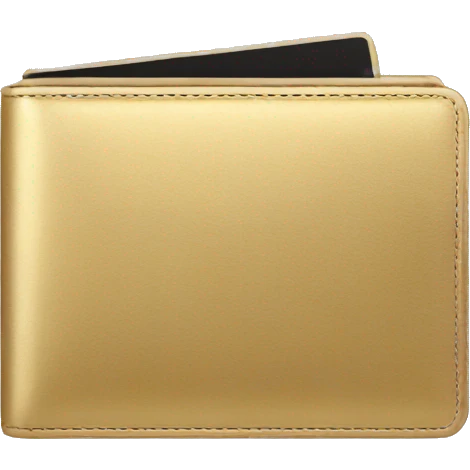 wallet gold emoji