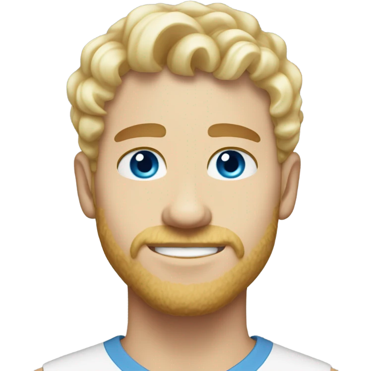 light curl blonde 30yo man blue eyed pale skin emoji