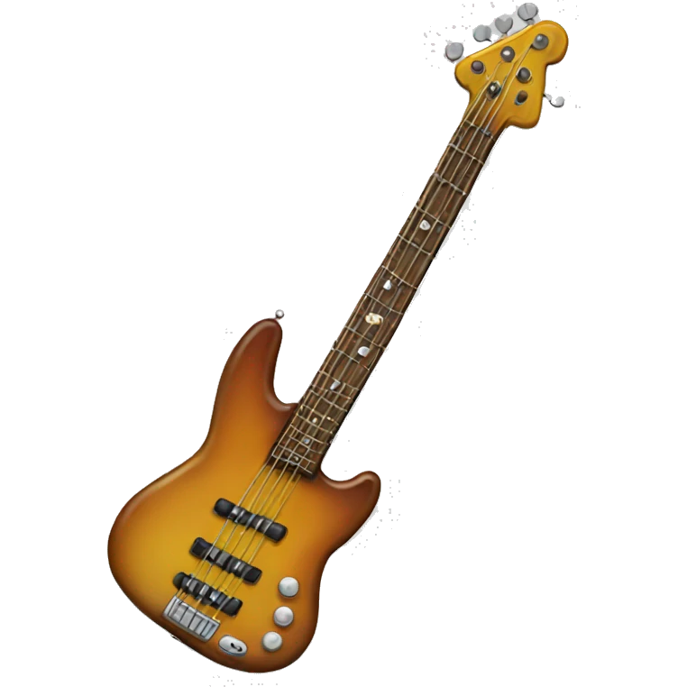  bass guitar emoji