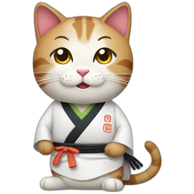 cat Sushi master emoji