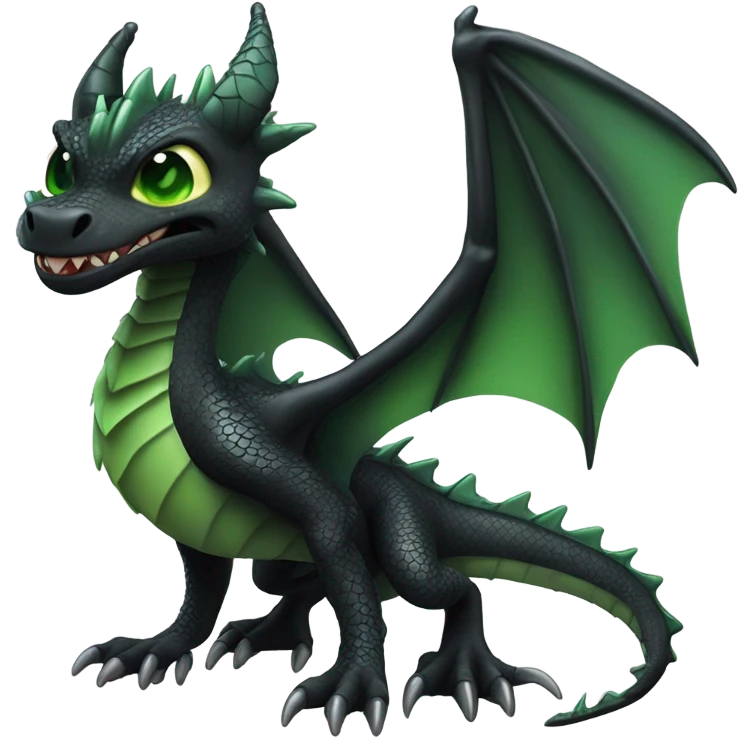 How to train your dragon toothless emoji