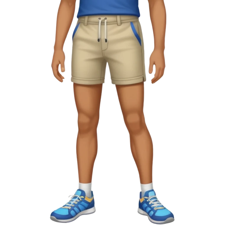 Man with appendage between legs emoji