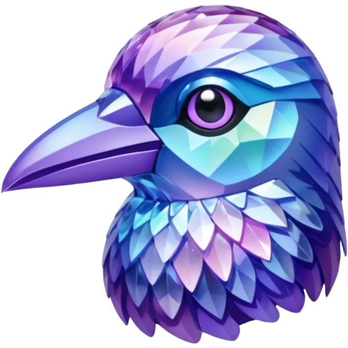 Crystal Bird  emoji