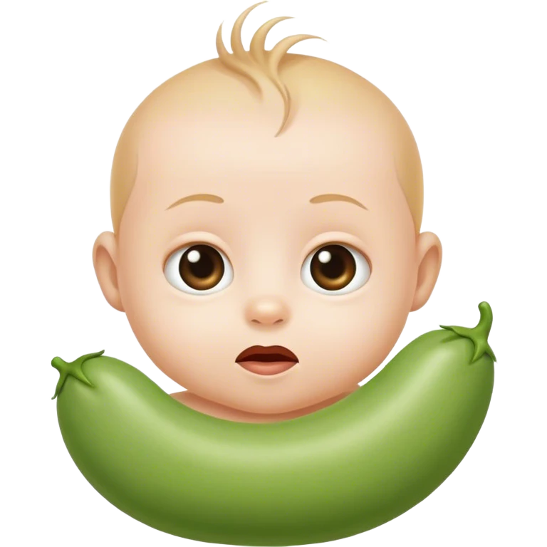 Baby bean emoji