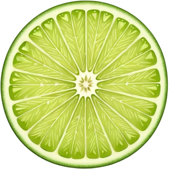 lime slice emoji