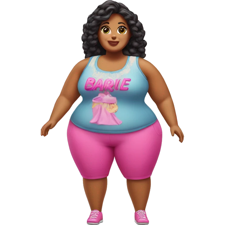 Fat Barbie emoji