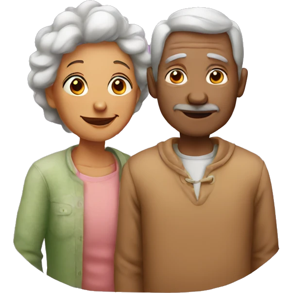 old lovers and a son emoji