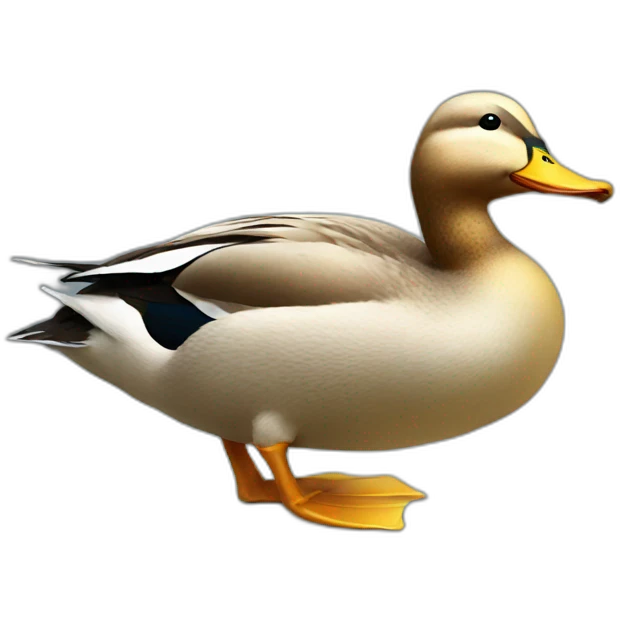 thinking duck emoji
