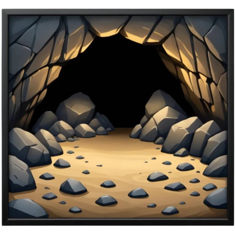 bottom of a cave emoji