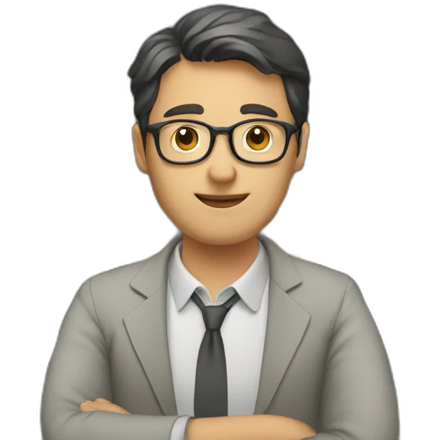 study man with books emoji