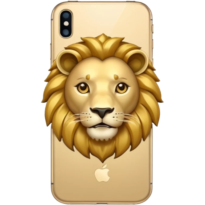 Lion like iphone  emoji