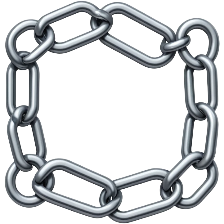 Vertical parallel chains emoji