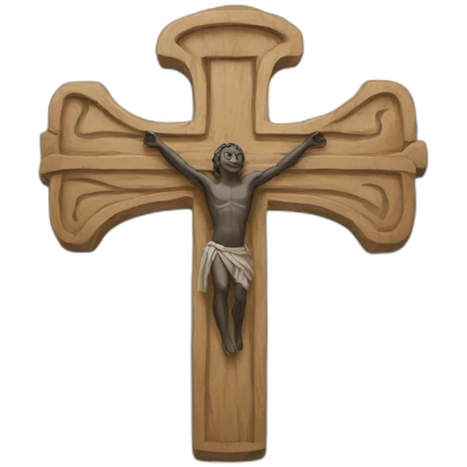 Croix gamé emoji