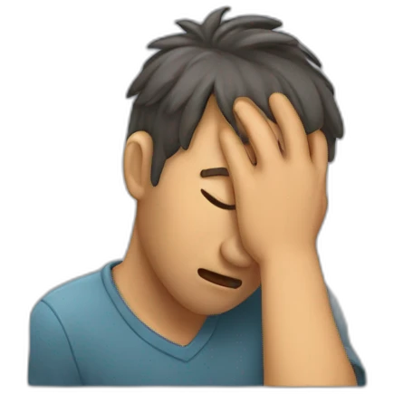 facepalm emoji