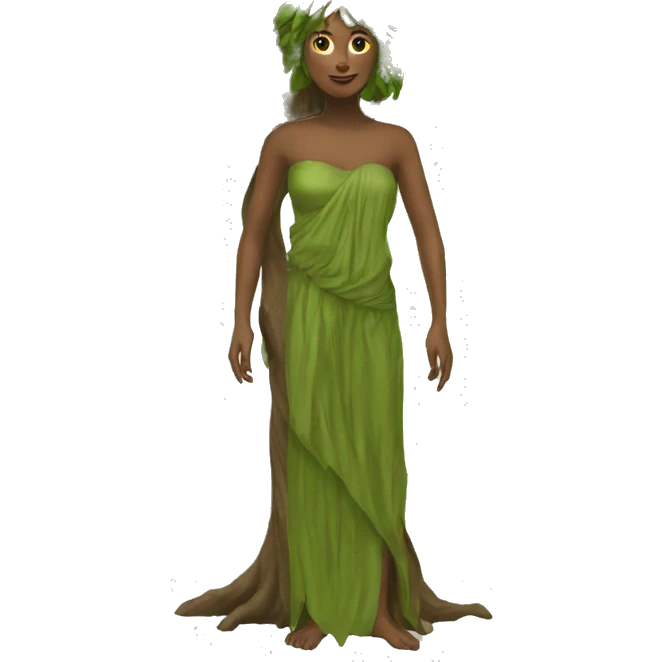 driade tree woman emoji