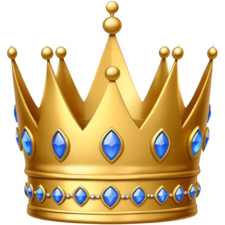 Crown with the word “Bestie” written in meter in the middle emoji