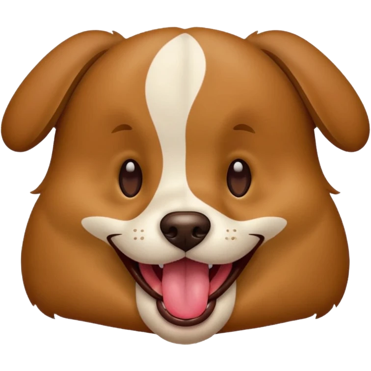 perro con lengua afuera emoji