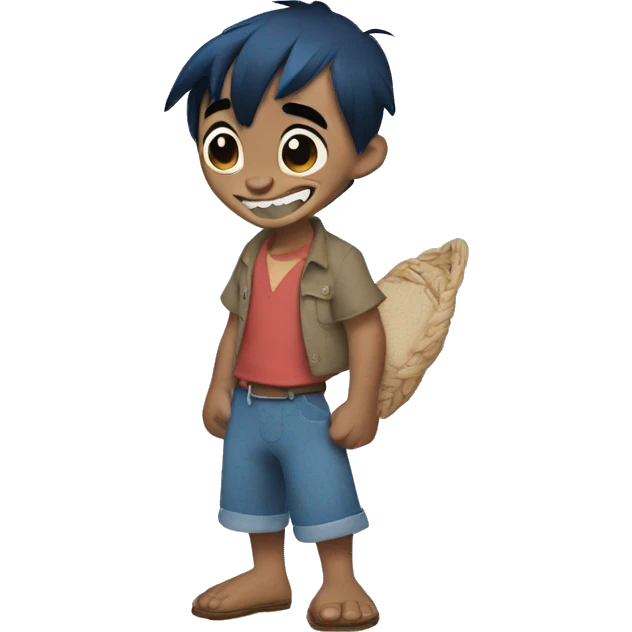 Stitch from Lilo and Stitch emoji
