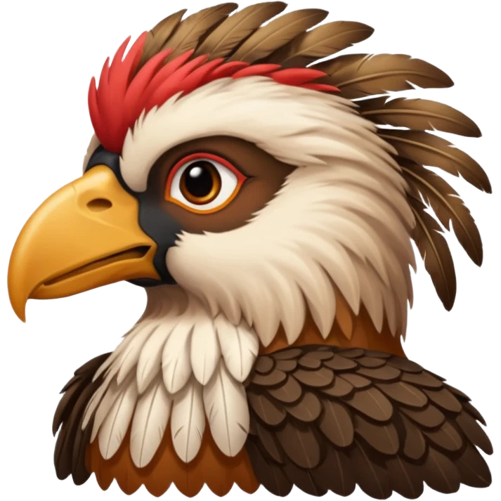 Create a Merchant and Condor fusion emoji emoji