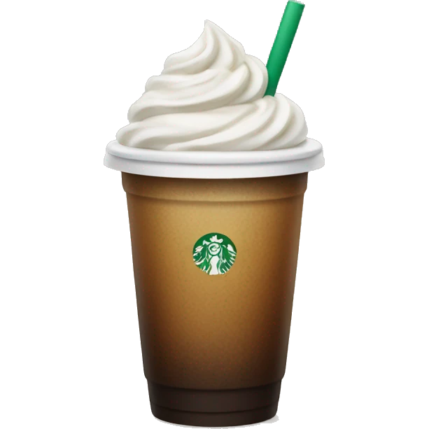 Asthetic Starbucks drink emoji