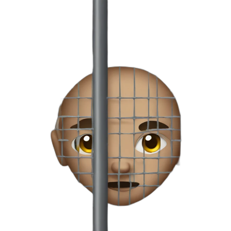 Thief in prison emoji