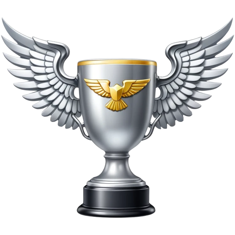 sorayama champion cup wings mechanical glowing emoji