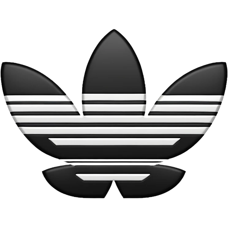 Adidas white stripes black emoji emoji