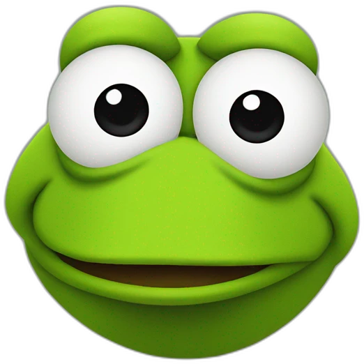 kermit the frog looking extremely sad emoji