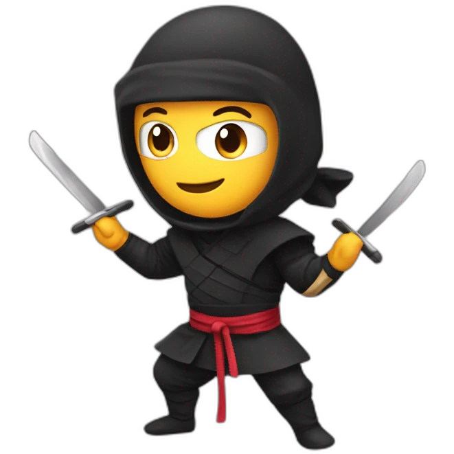 Ninja pizzaiolo emoji