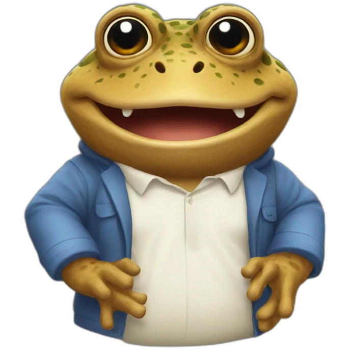 bufo saying Hi to I&D emoji