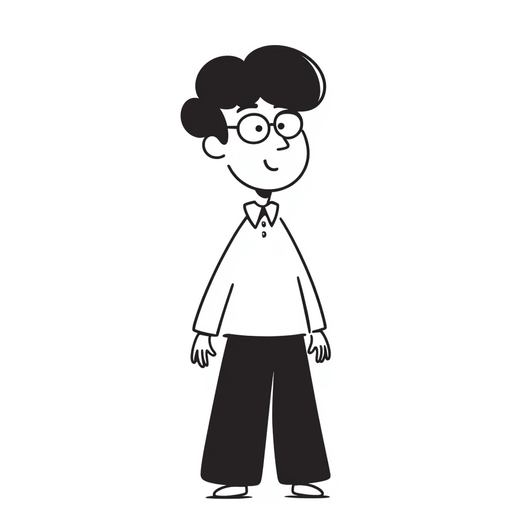 tall brunette hot nerdy boy emoji