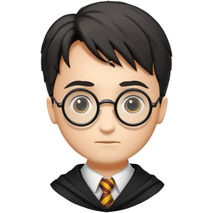 glasses with harry potter style emoji