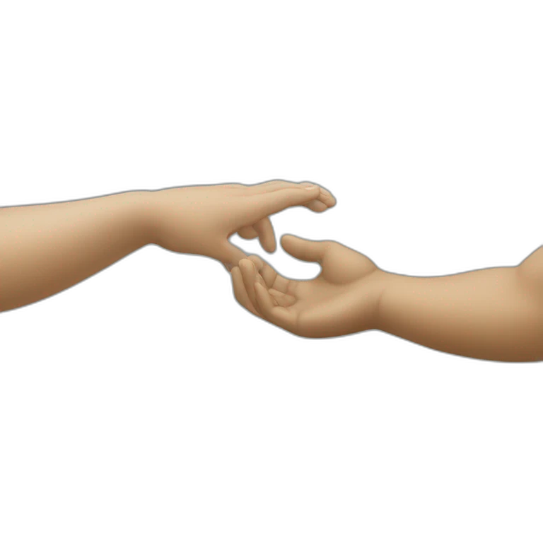 The Creation of Adam emoji